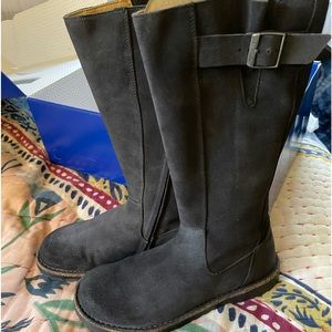 Birkenstock Melrose boots size 39EU/ladies 8 regular fit, graphite color.